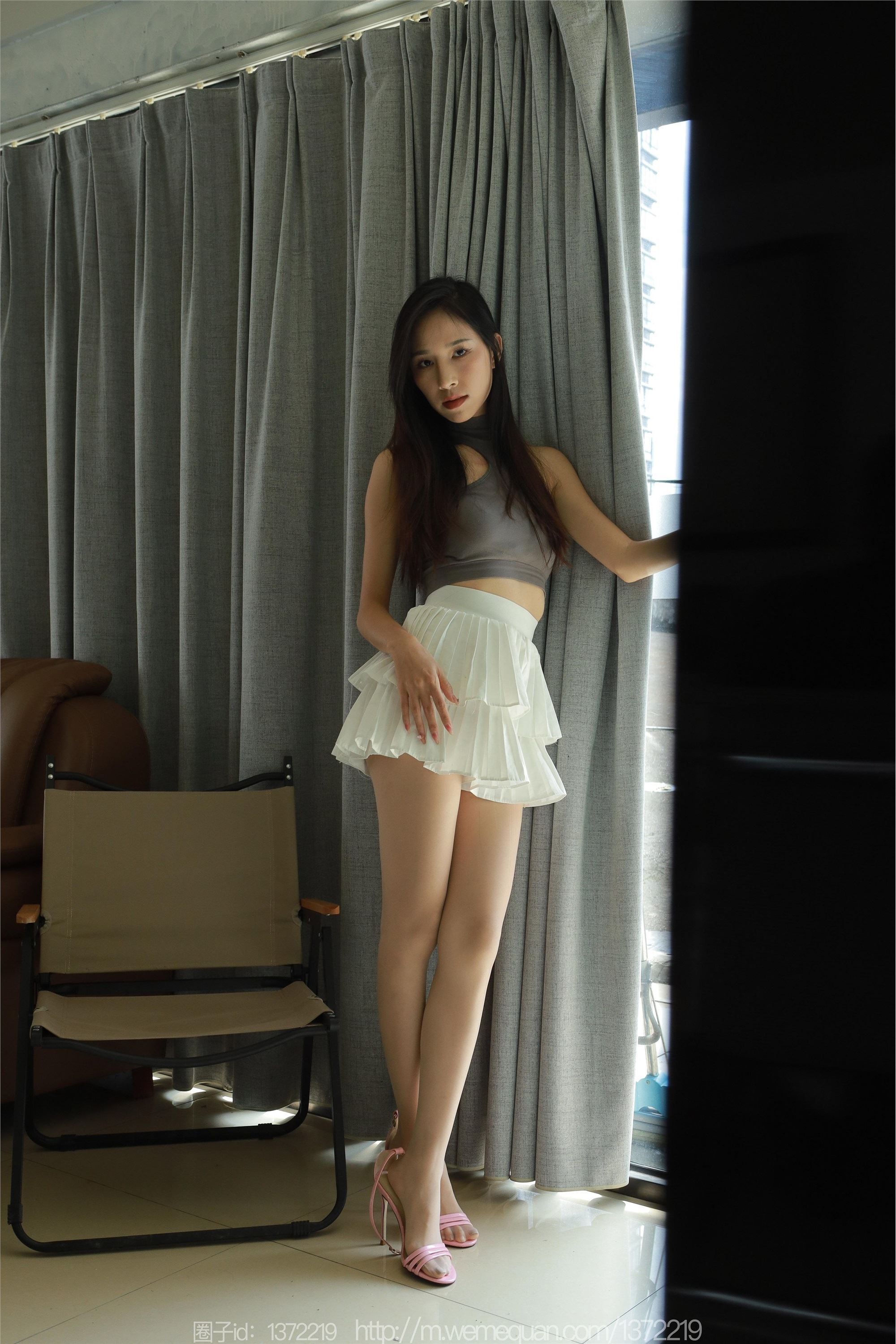 IESS异思趣向  2023.09.25 丝享家 1542 美子《芭比粉高跟》